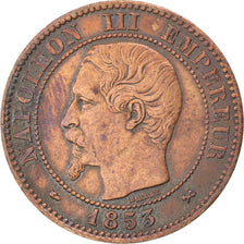 Coin, France, Napoleon III, Napoléon III, 2 Centimes, 1853, Rouen, EF(40-45)