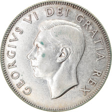 Coin, Canada, George VI, 50 Cents, 1949, Royal Canadian Mint, Ottawa, EF(40-45)