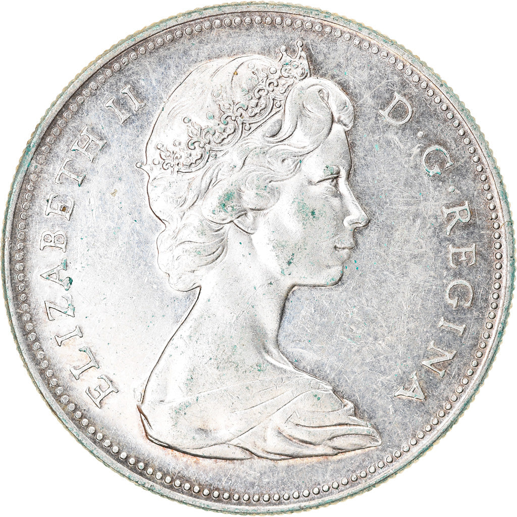 Coin, Canada, Elizabeth II, Dollar, 1966, Royal Canadian Mint, Ottawa