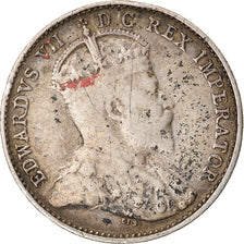 Coin, Canada, Edward VII, 5 Cents, 1903, Royal Canadian Mint, VF(20-25), Silver