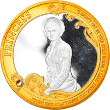 United Kingdom, Medal, Princess Diana, England's Rose, 1997, AU(55-58), Copper