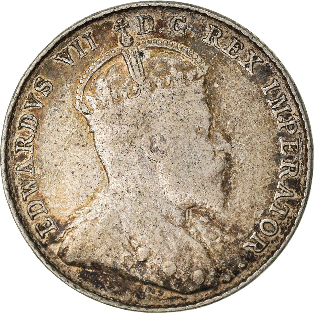 Coin, Canada, Edward VII, 10 Cents, 1903, Royal Canadian Mint, VF(20-25)