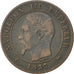 Coin, France, Napoleon III, Napoléon III, 2 Centimes, 1857, Rouen, EF(40-45)