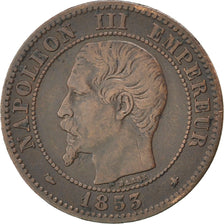 Coin, France, Napoleon III, Napoléon III, 2 Centimes, 1853, Strasbourg