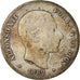 Coin, Philippines, 10 Centimos, 1882, VF(20-25), Silver, KM:148