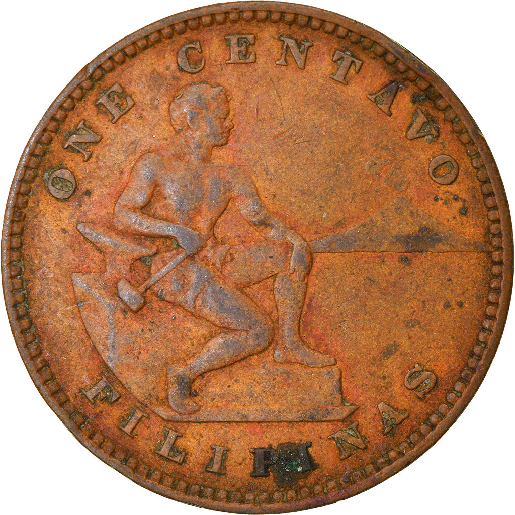 Coin, Philippines, Centavo, 1903, VF(30-35), Bronze, KM:163