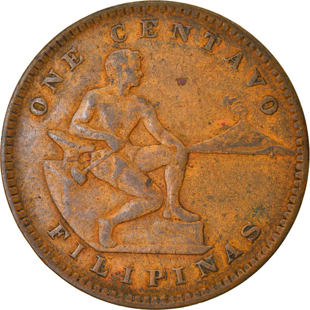 Coin, Philippines, Centavo, 1905, VF(30-35), Bronze, KM:163