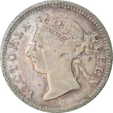Coin, Hong Kong, Victoria, 5 Cents, 1900, VF(20-25), Silver, KM:5