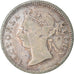 Coin, Hong Kong, Victoria, 5 Cents, 1900, VF(20-25), Silver, KM:5