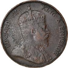 Coin, Hong Kong, Edward VII, Cent, 1904, VF(20-25), Bronze, KM:11