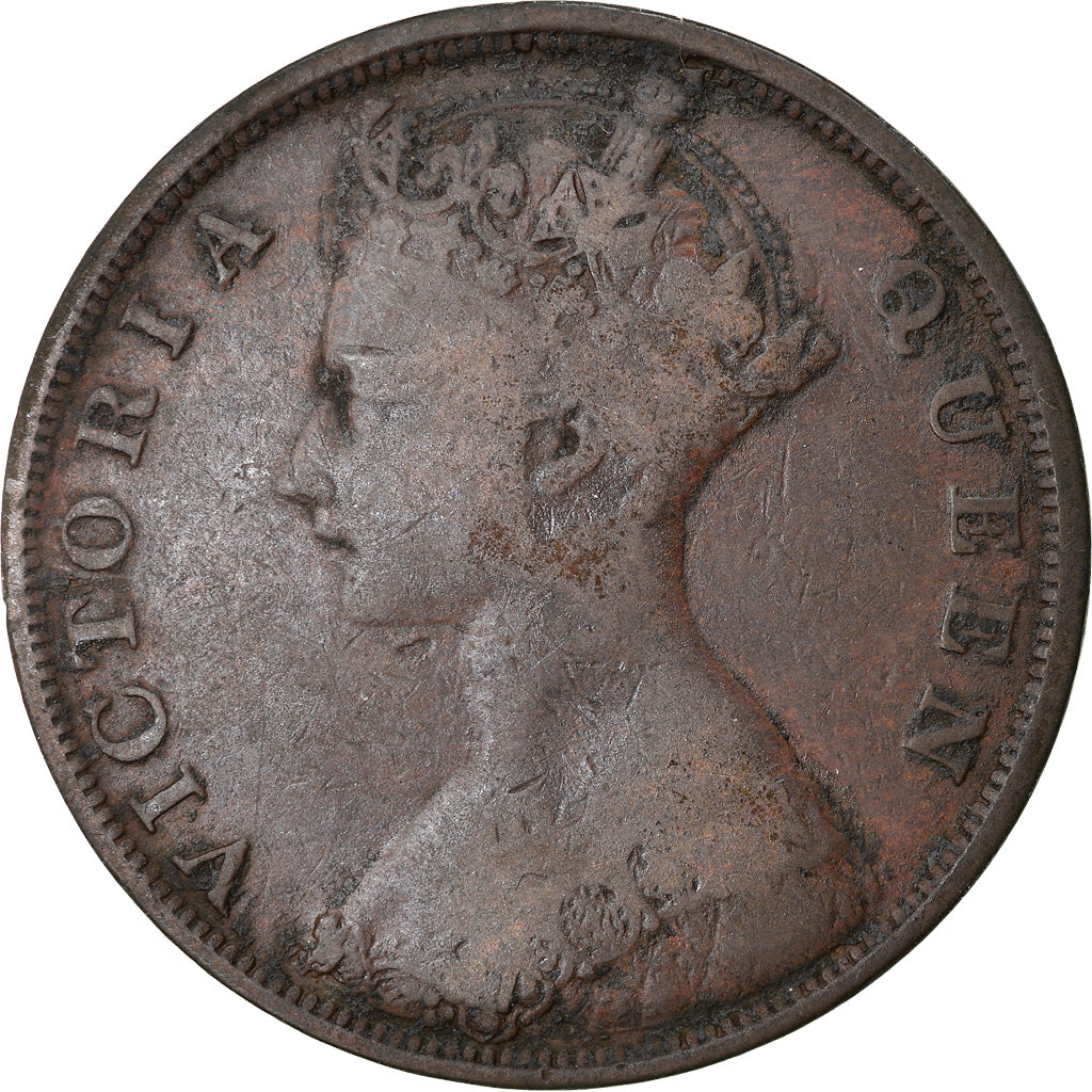 Coin, Hong Kong, Victoria, Cent, 1866, VF(20-25), Bronze, KM:4.1
