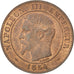 Moneta, Francia, Napoleon III, Napoléon III, 2 Centimes, 1854, Strasbourg, SPL