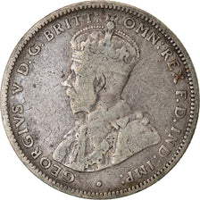 Coin, Australia, George V, Shilling, 1916, Melbourne, VF(20-25), Silver, KM:26