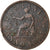 Moneta, Australia, Victoria, Penny, 1855, VF(30-35), Miedź, KM:Tn53