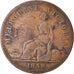 Moneta, Australia, Victoria, Penny, 1858, MB, Rame, KM:Tn104