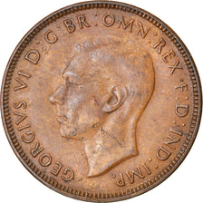 Moneta, Australia, George VI, 1/2 Penny, 1941, BB, Bronzo, KM:41
