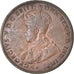 Coin, Australia, George V, Penny, 1924, EF(40-45), Bronze, KM:23