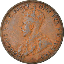 Coin, Australia, George V, Penny, 1927, EF(40-45), Bronze, KM:23