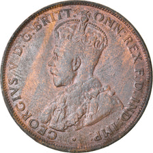 Coin, Australia, George V, Penny, 1928, EF(40-45), Bronze, KM:23