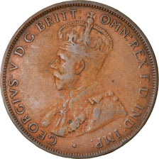 Moneta, Australia, George V, Penny, 1928, BB, Bronzo, KM:23