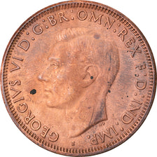 Coin, Australia, George VI, Penny, Undated (1943), EF(40-45), Bronze, KM:36