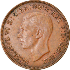 Coin, Australia, George VI, Penny, 1944, EF(40-45), Bronze, KM:36