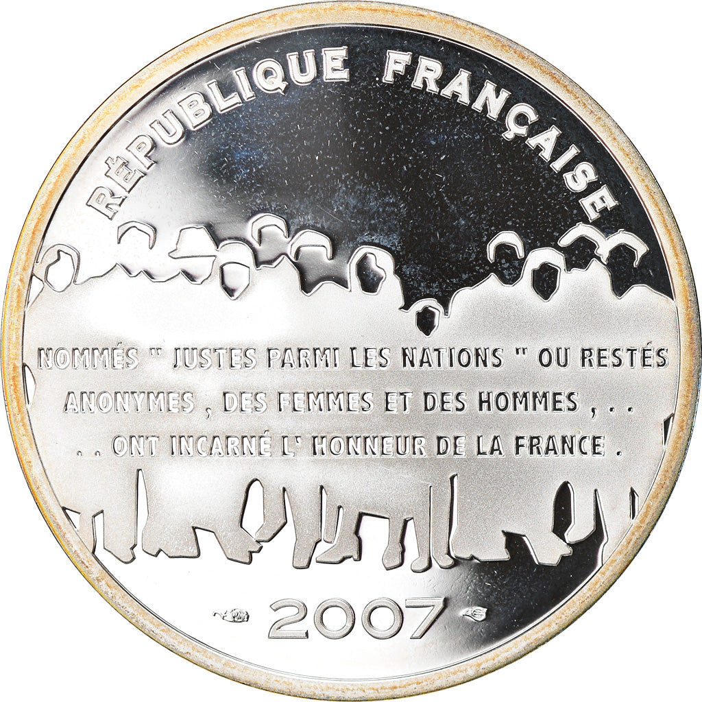 France, Panthéon, 15 Euro, 2007, Proof, MS(65-70), Silver, KM:A1450