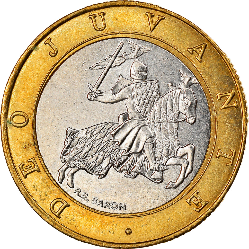 Moneta, Monaco, Rainier III, 10 Francs, 1998, SPL-, Bi-metallico, KM:163