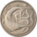 Coin, Singapore, 20 Cents, 1971, Singapore Mint, EF(40-45), Copper-nickel, KM:4