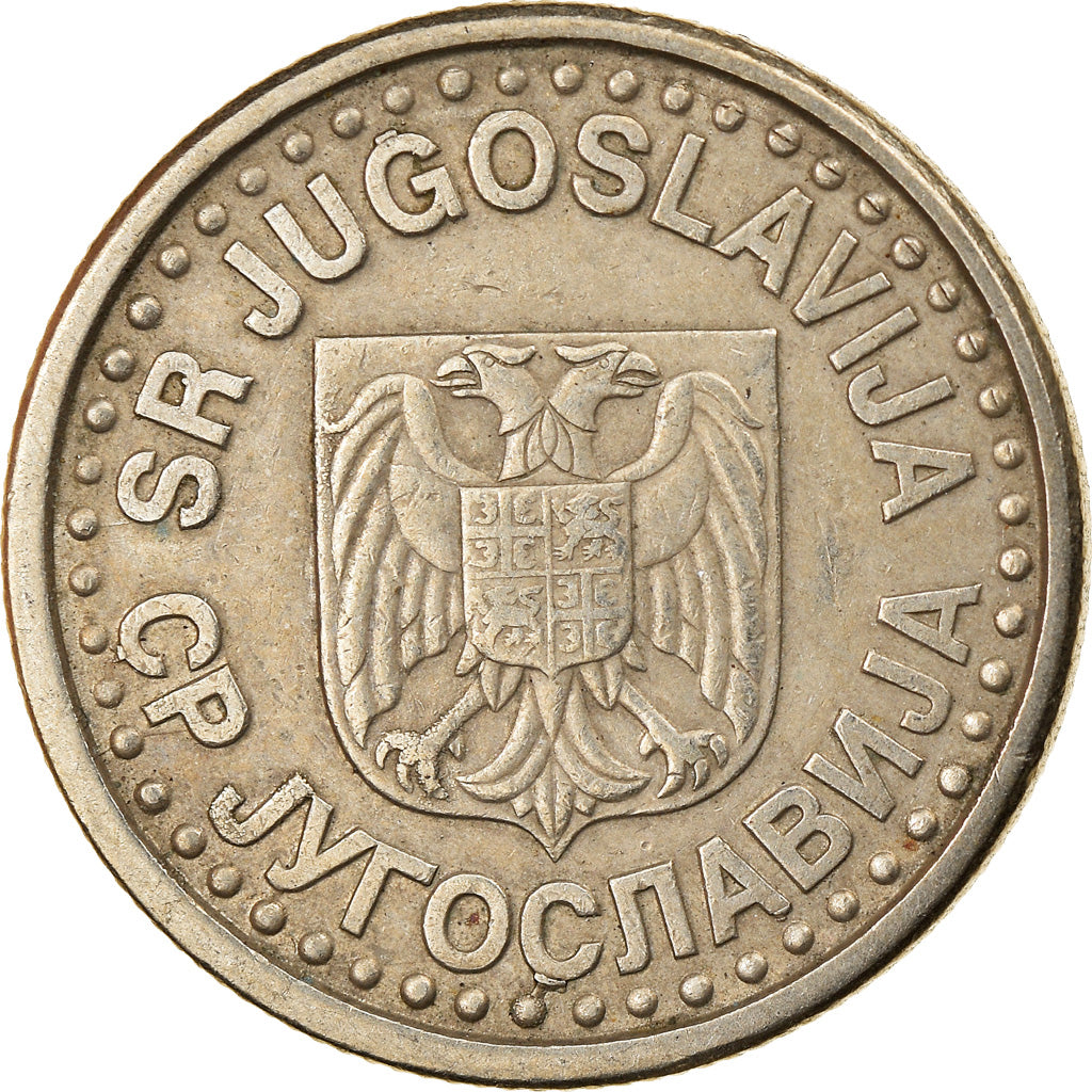 Munten, Joegoslaviëe, Novi Dinar, 1996, ZF, Copper-Nickel-Zinc, KM:168