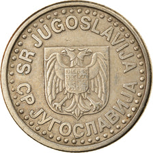Munten, Joegoslaviëe, Novi Dinar, 1996, ZF, Copper-Nickel-Zinc, KM:168