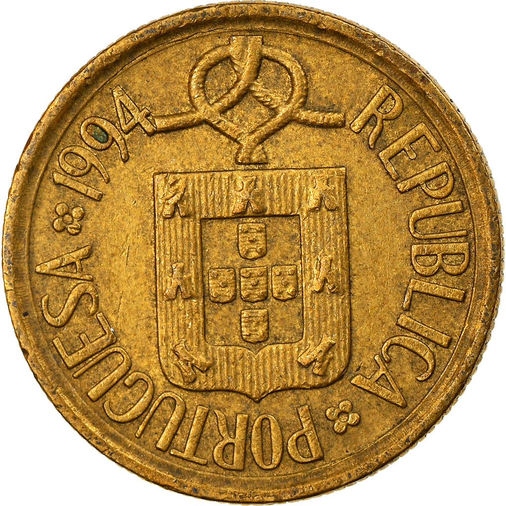 Münze, Portugal, Escudo, 1994, SS, Nickel-brass, KM:631