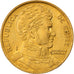 Moneda, Chile, 10 Pesos, 1991, Santiago, MBC, Aluminio - bronce, KM:228.2