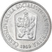 Münze, Tschechoslowakei, 10 Haleru, 1969, SS, Aluminium, KM:49.1