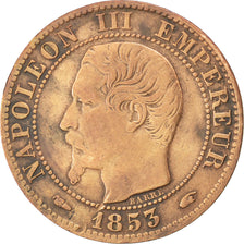 Coin, France, Napoleon III, Napoléon III, 5 Centimes, 1853, Paris, VF(30-35)