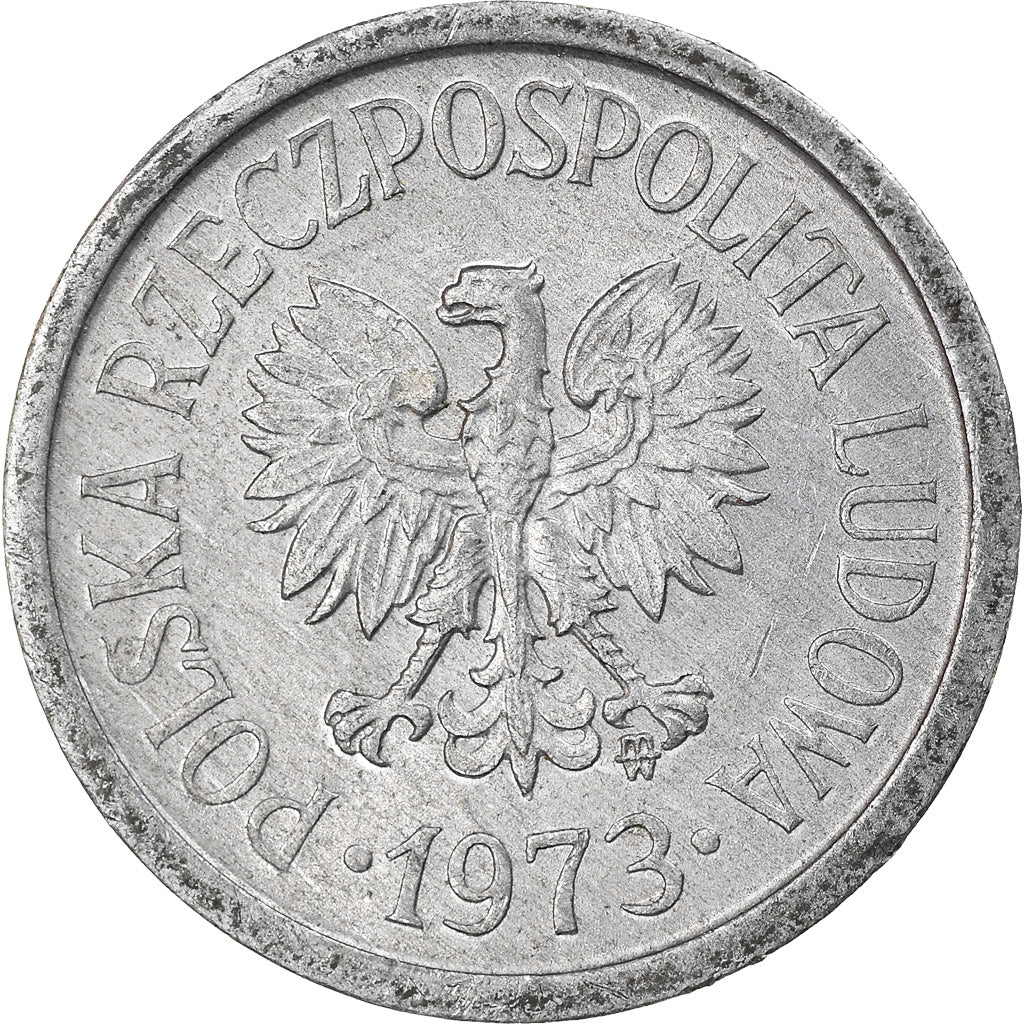 Monnaie, Pologne, 10 Groszy, 1973, Warsaw, TTB, Aluminium, KM:AA47