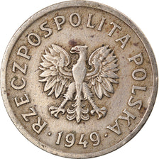 Monnaie, Pologne, 10 Groszy, 1949, Kremnica, TB+, Copper-nickel, KM:42