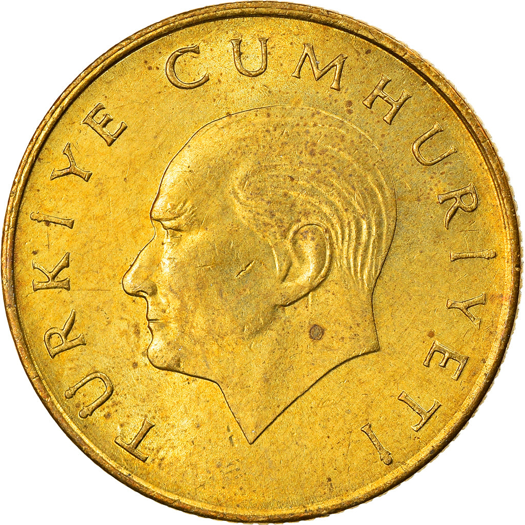 Coin, Turkey, 100 Lira, 1988, EF(40-45), Aluminum-Bronze, KM:988