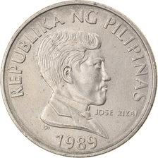 Münze, Philippinen, Piso, 1989, SS, Copper-nickel, KM:243.1