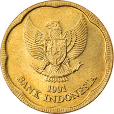 Monnaie, Indonésie, 500 Rupiah, 1991, SUP, Aluminum-Bronze, KM:59