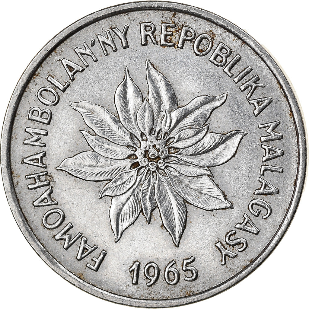 Monnaie, Madagascar, Franc, 1965, Paris, TTB, Stainless Steel, KM:8