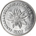 Coin, Madagascar, Franc, 2002, Paris, EF(40-45), Stainless Steel, KM:8