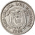 Moneta, Ecuador, 50 Centavos, Cincuenta, 1963, BB, Acciaio ricoperto in nichel