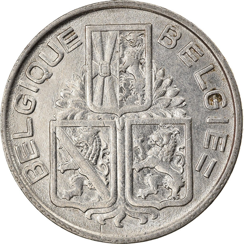Monnaie, Belgique, Franc, 1939, TTB+, Nickel, KM:119
