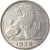 Moneta, Belgia, Franc, 1939, AU(50-53), Nikiel, KM:119
