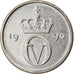 Moneda, Noruega, Olav V, 10 Öre, 1990, MBC, Cobre - níquel, KM:416