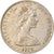 Moneta, Nuova Zelanda, Elizabeth II, 20 Cents, 1975, BB, Rame-nichel, KM:36.1
