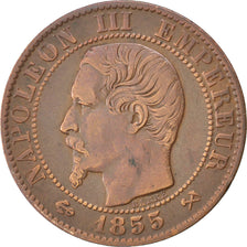 Coin, France, Napoleon III, Napoléon III, 5 Centimes, 1855, Rouen, EF(40-45)