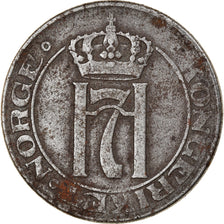 Coin, Norway, Haakon VII, 5 Öre, 1917, VF(30-35), Iron, KM:368a
