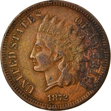 Coin, United States, Indian Head Cent, Cent, 1872, U.S. Mint, Philadelphia